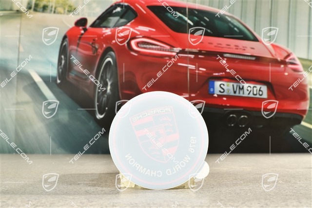 Aufkleber, Porsche Weltmeister 1976 / Englisch