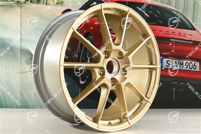 20" "Spyder" / "718 Sport", wheel rim, 8.5J x 20 ET57, aurum satin matt