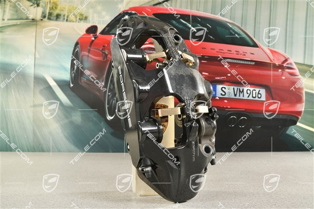 Zacisk hamulcowy przedni, Turbo / TurboS, PCCB, czarny, R