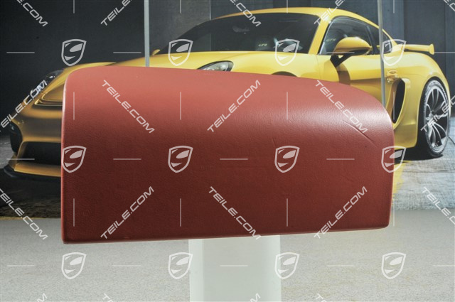 Pokrywa airbaga pasażera, skóra, czerwony "boxster" Pokrywa airbaga pasażera, skóra, czerwony "boxster"