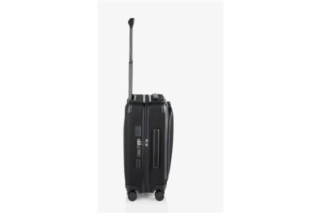 Porsche Design Roadster Nylon 4W Trolley, aus wasserabweisendem Nylon und Leder, schwarz, Größe S / 43 Liter, 240 x 380 x 550 mm