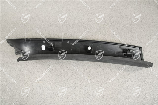 Verkleidung, A-Säule, Alcantara, Schwarz, Diesel, L