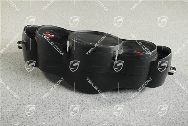 Instrument cluster / Speedometer, C2, 6-speed manual transmission Broken glass