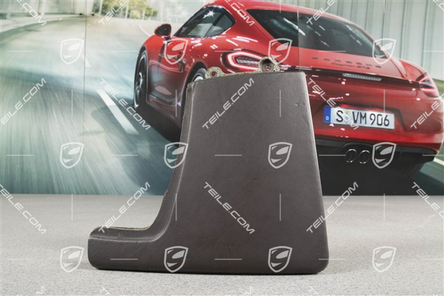 Centre console, Lateral cover, Leather, Cocoa, R