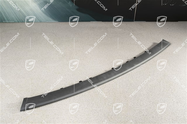 Front bumper disc / trim centre-lower, satin black