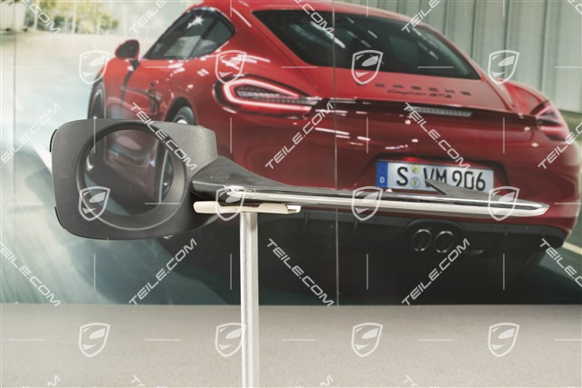 Sport Design, Lamelka / blenda kratki zderzaka, ACC, Matowa czarna, L