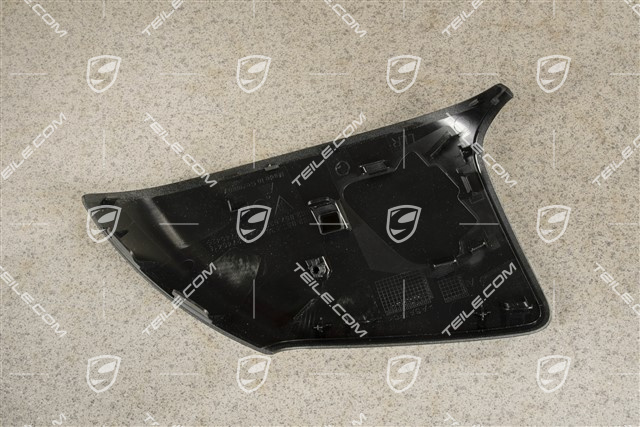 Aussenspiegel, Blende unten, Manuell anklappbar, Schwarz matt, R