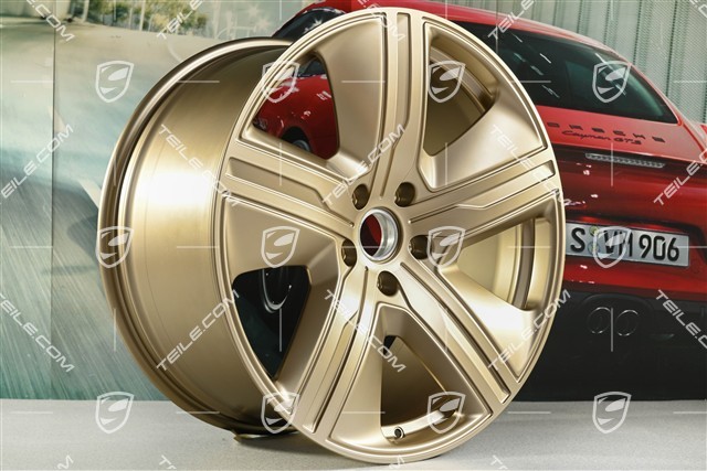 22" felgi Macan Exclusive Design, komplet, 9J x 22 ET29 + 11J x 22 ET47, neodyme