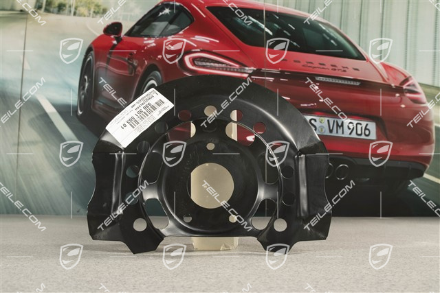 Turbo / Turbo look, Front axle disc brake protective plate