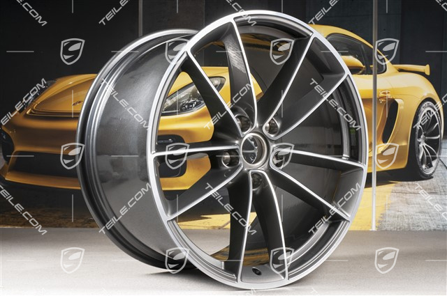 21" Felga Carrera Classic, 11,5 J x 21 ET67, Titan