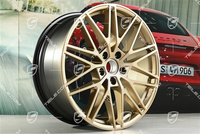 21-inch wheel rim set Cayenne RS Spyder Design, 11J x 21 ET49 + 9,5J x 21 ET46, neodyme