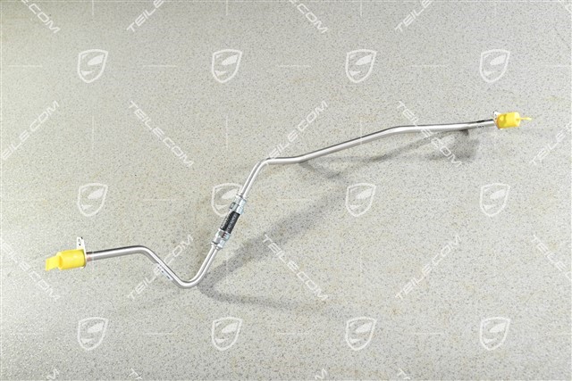 Turbocharger lubrication oil line, Turbo, Cyl. 4-6, R
