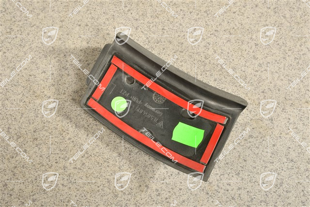 Radhausverbreiterung, Seitenteil, unten, Schwarz, L