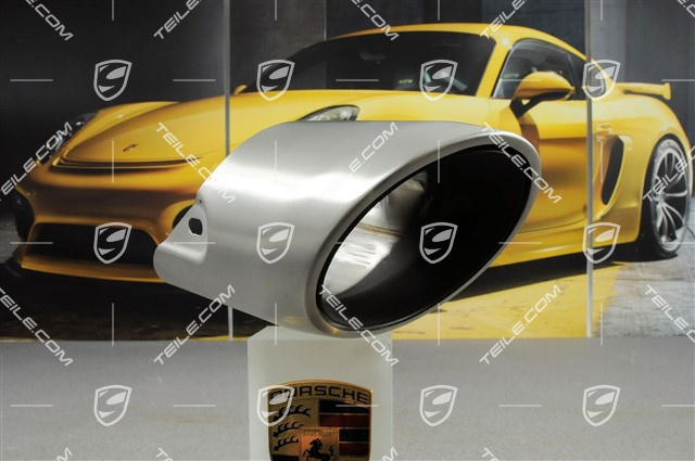 Tail pipe, Macan S 3.0L 250KW, outer, R Tail pipe, Macan S 3.0L 250KW, outer, R