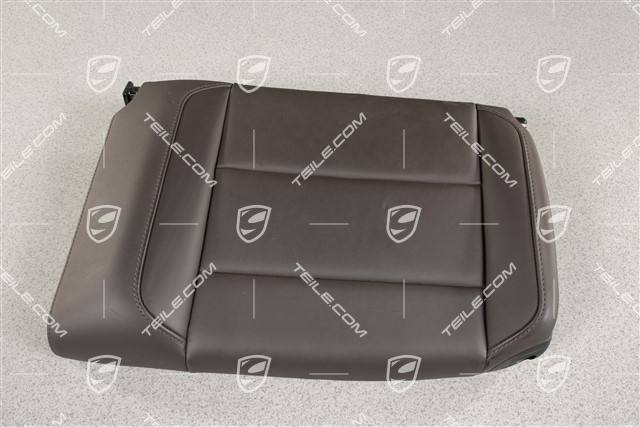 Notsitzrückenlehne, Hinten, Natur Leder, Espresso, Cabrio / Targa, R