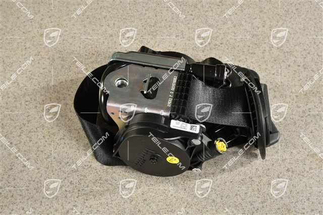 Sicherheitsgurt, Vorne, Schwarz, L