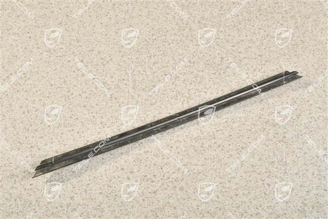 Seitenscheibe Zierleiste, schwarz, Coupe, L