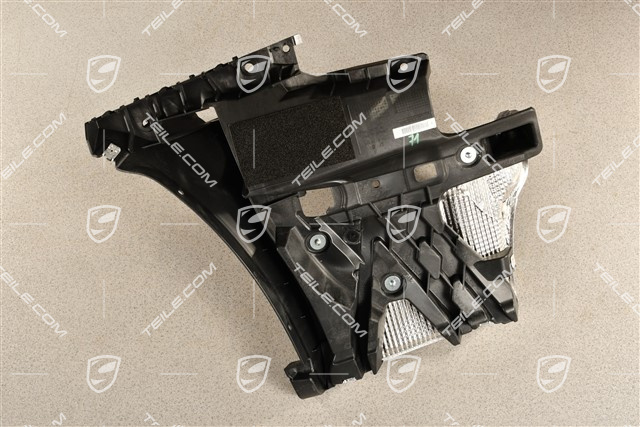 GT3 RS, Retaining frame, incl. heat shield, L