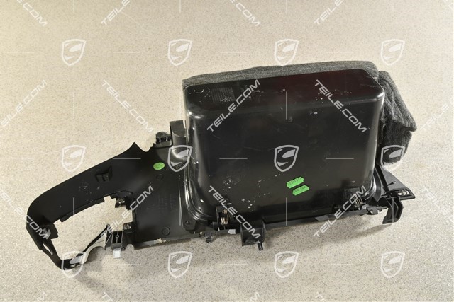 Ablagefach / Handschuhfach / Handschuhkasten, hinten, schwarz, R