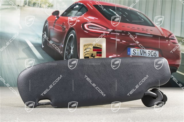 Sonnenblende, Coupe, Kunstleder, metropolblau, R