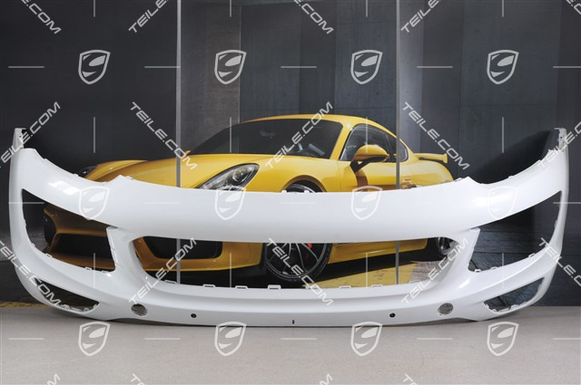 Front bumper, lining, basic, without headlight washer system, with ParkAssist Front bumper, lining, basic, without headlight washer system, with ParkAssist