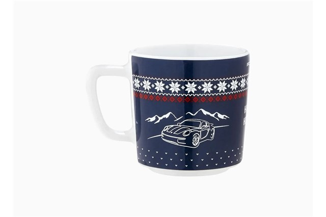 Collector's Espresso Cup No. 2 – Christmas, blue, 90 ml