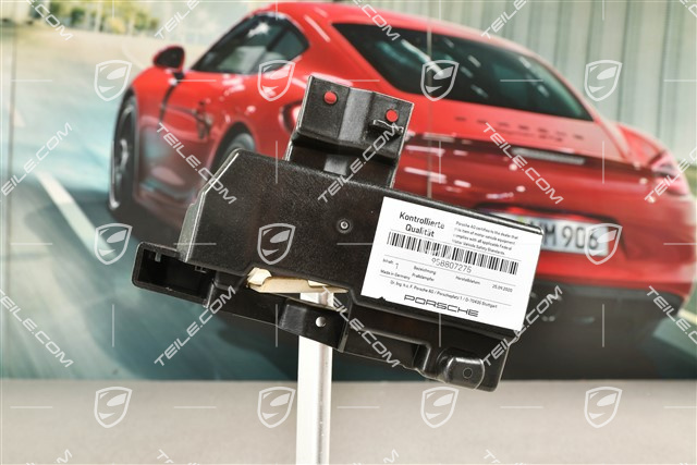 Rear bumper, lower lining reinforcement, L