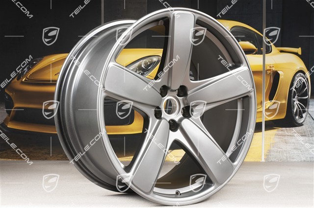 21-inch Sport Classic, alloy wheels set, 9J x 21 ET26 + 10J x 21 ET19, Platinum satin-matt