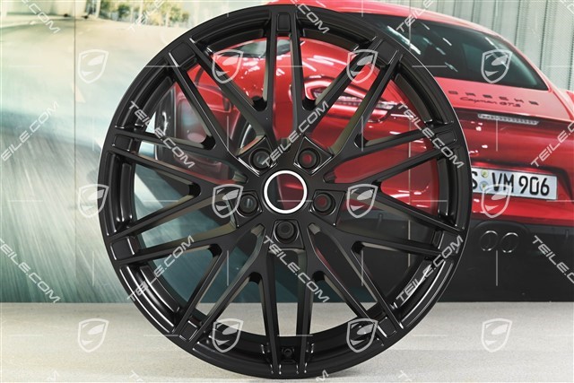 22" felga Macan RS Spyder Design, 9J x 22 ET29, czarny satynowy półmat