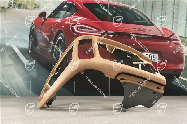 Centre console / tunnel, Leatherette, Havanna