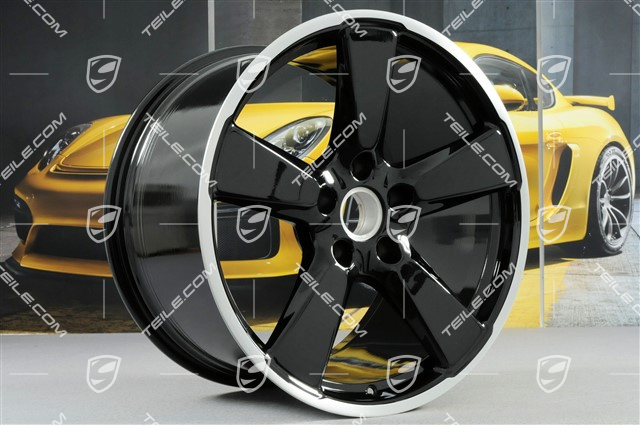 20" felga Sport Classic, 11,5J x 20 ET48, czarny wysoki połysk