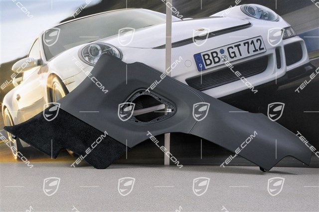 Seitenwandverkleidung, Leder, GT2 ohne Sitzbezug, R Seitenwandverkleidung, Leder, GT2 ohne Sitzbezug, R