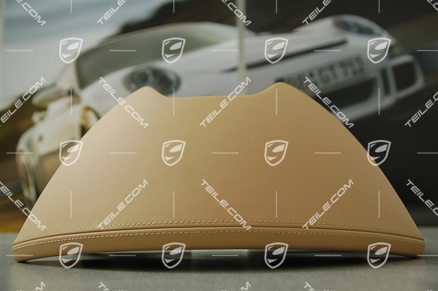 Instrument box, leather, luxor beige