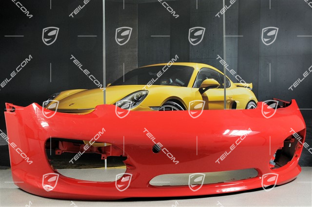 Front bumper, facelift 2009-, 6-speed manual