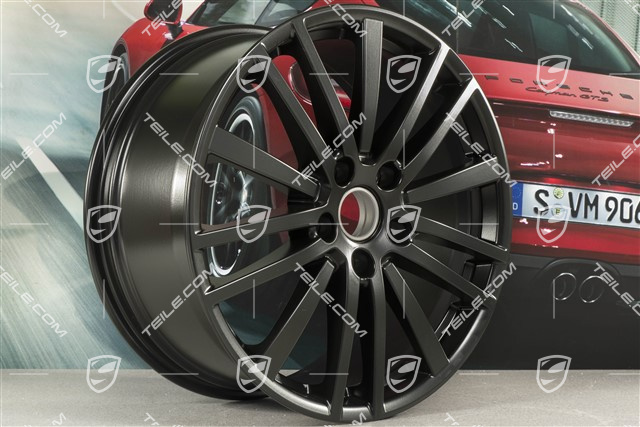 20" Felga "Panamera Design" / GTS, 9,5J x 20 ET71, czarny satynowy półmat