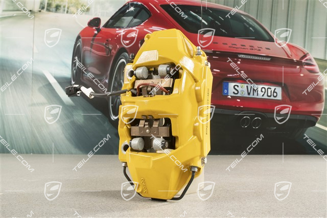 PCCB fixed calliper, Yellow, L
