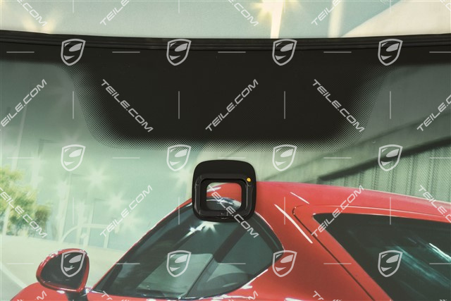 Windscreen of tinted glas