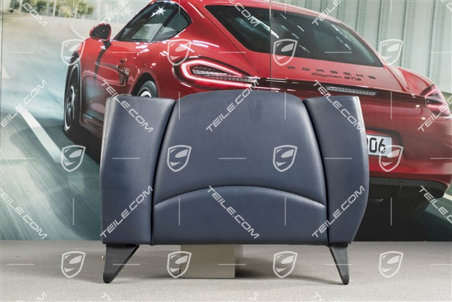 Notsitzrückenlehne / Rücksitz / Rückenlehne, hinten, Kunstleder, nachtblau, Coupe/Targa, L