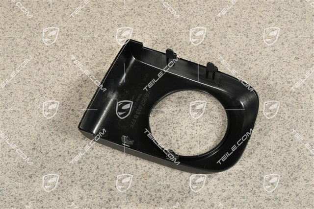 ACC Control unit Trim cover, Black