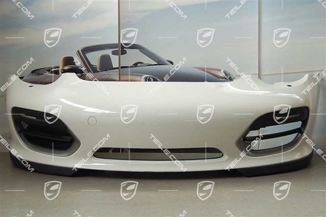 SPYDER front bumper, complete, with lighting, Facelift 2009-