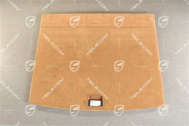 Kofferraumverkleidung, Reserveradabdeckung, Teppich / Perlvelours, Sandbeige