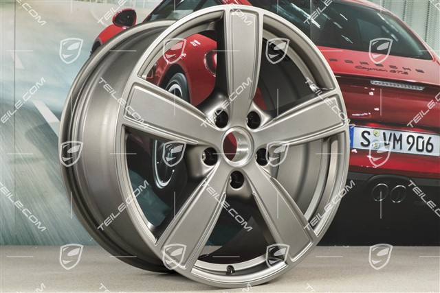 20" Felge Sport Classic Komfort, 9J x 20 ET50, Platinum Seidenmatt