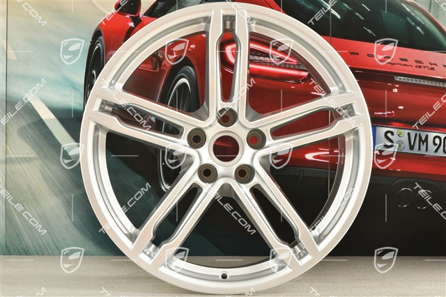 19" Felga, Turbo/Sport Design, 9J x 19 ET21, srebrny
