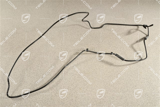Pressure line, Air suspension, Black