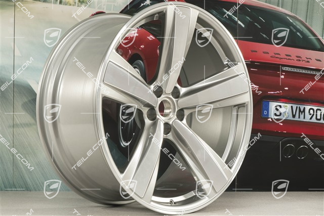 21" felga "Exclusive Sport Design" 10J x 21 ET 19, platin silver