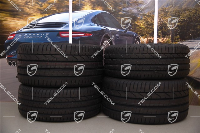 20" Komplet kół letnich Carrera S (III), 8,5J x 20 RT51 + 11J x 20 ET70, opony 245/35 ZR20 + 295/30 ZR20, z czujnikami ciśnienia RDK