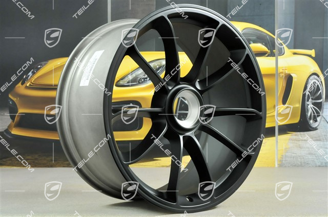 20" Felge GT3RS, 9,5J x 20 ET50, Schwarz-Matt