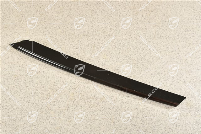 Front bumper disc / trim, Sport Design Package, upper, Glossy Black, L