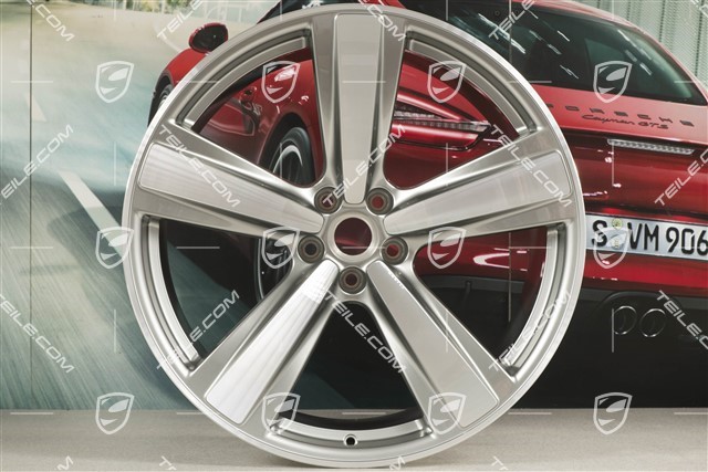 21" felga "Exclusive Sport Design" 10J x 21 ET 19, platin silver