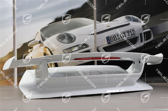 GT3 spoiler cover / bonnet with rear wing, complete